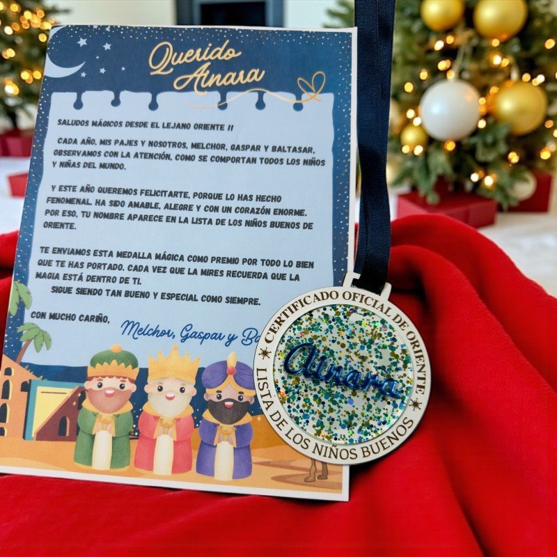 MEDALLA DE ORIENTE PARA LOS NIÑOS BUENOS