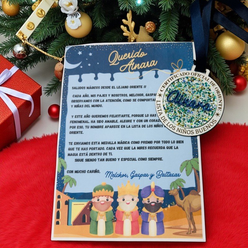 MEDALLA DE ORIENTE PARA LOS NIÑOS BUENOS