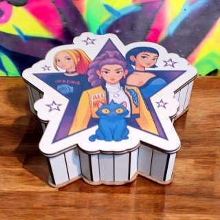 CAJA LAS GUERRERAS K-POP ESTRELLA
