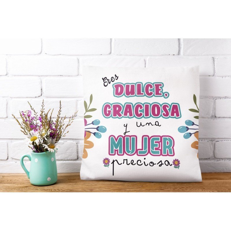 COJÍN DULCE Y GRACIOSA