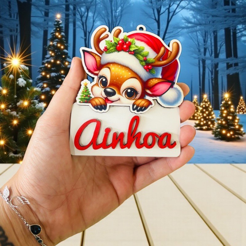 BOLAS NAVIDAD ANIMALITOS NAVIDEÑOS