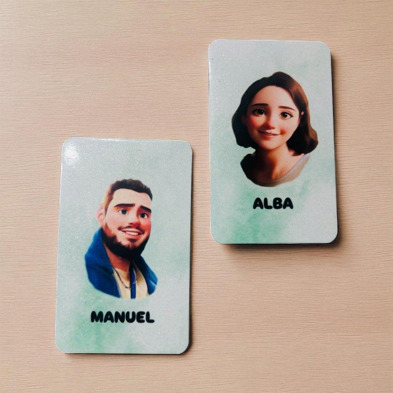 IMANES CON FOTO DISNEY