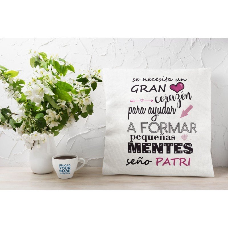 COJÍN PEQUEÑAS MENTES