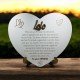 PLACA CORAZÓN CON FRASE