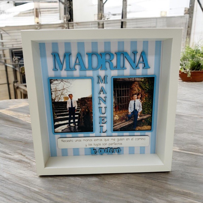 CUADRO PERSONALIZADO COLOR MADRINA O PADRINO