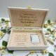 CAJA RELOJ PERSONALIZADA