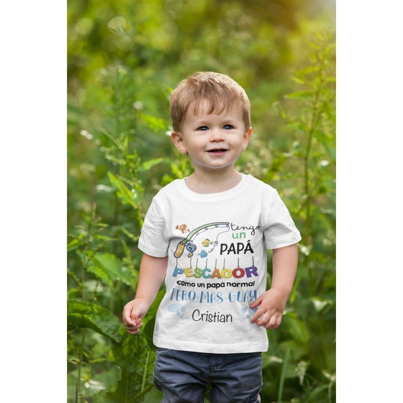 CAMISETA PAPÁ PESCADOR