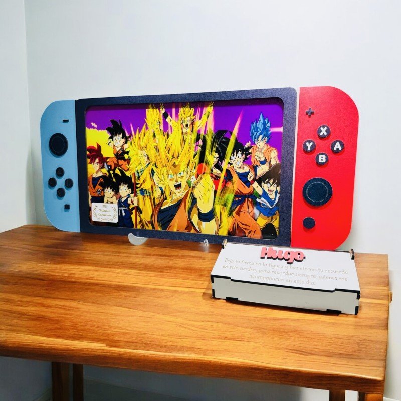 CUADRO DE FIRMAS DRAGON BALL