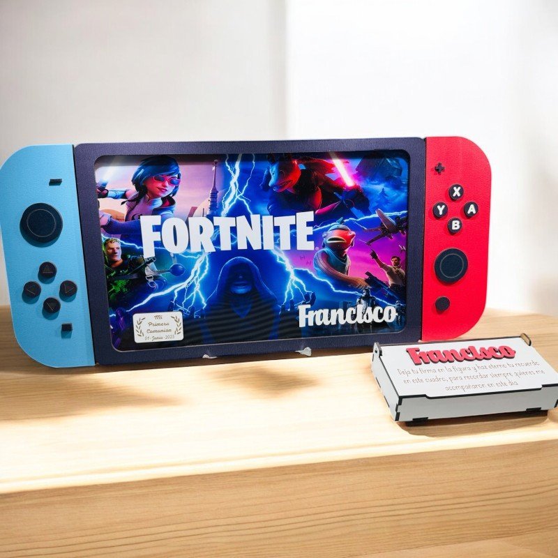 CUADRO DE FIRMAS NINTENDO FORNITE