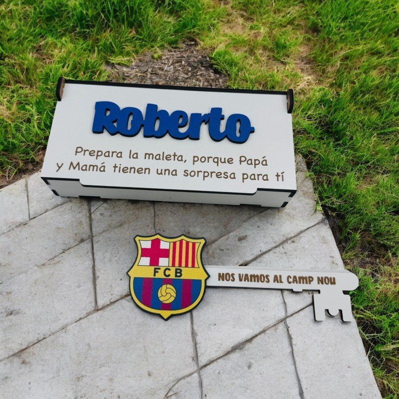 LLAVE BARCELONA NOS VAMOS AL CAMP NOU