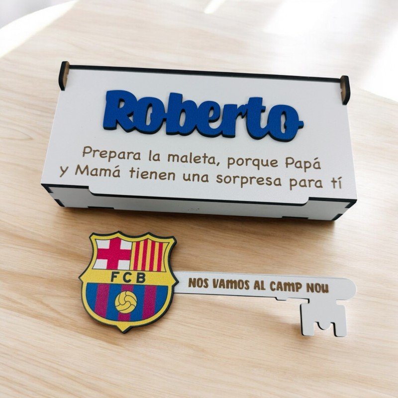 LLAVE BARCELONA NOS VAMOS AL CAMP NOU