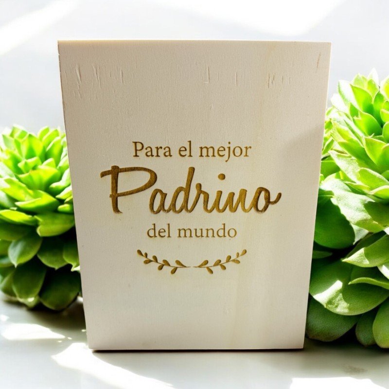 MARCO ETERNO PARA LA MEJOR MADRINA O PADRINO