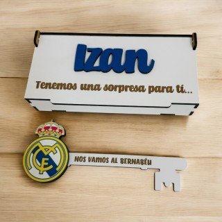 LLAVE COLOR MADRID BERNABÉU