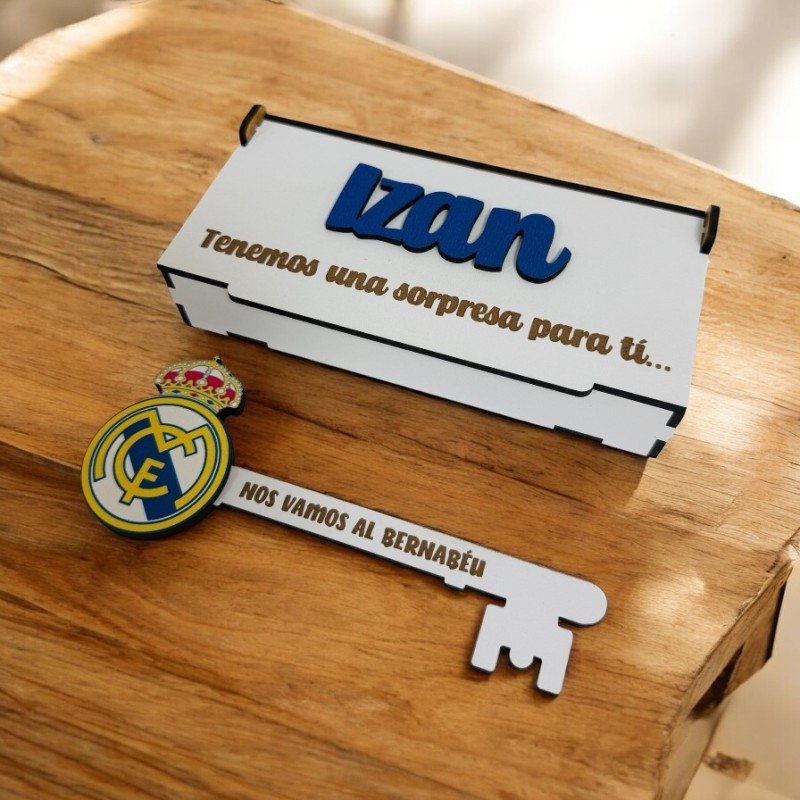 LLAVE COLOR MADRID BERNABÉU