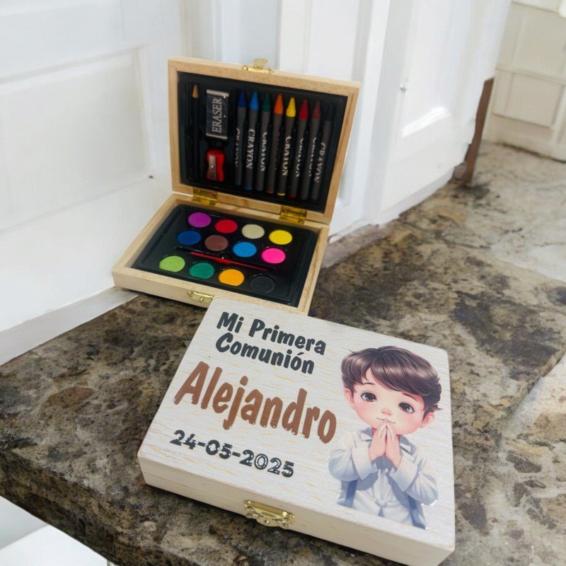 ESTUCHE MINI ARTISTA COLOR NIÑOS REZANDO