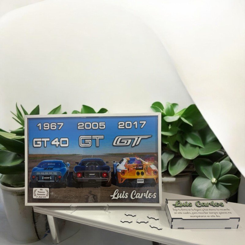 CUADRO DE FIRMAS COCHES GT