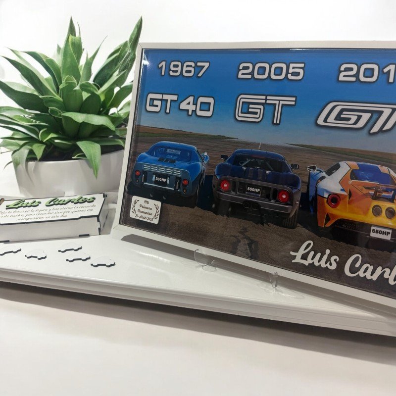 CUADRO DE FIRMAS COCHES GT