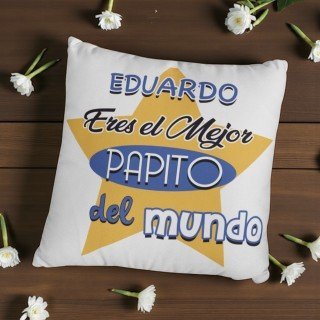 COJÍN EL MEJOR PAPITO DEL MUNDO