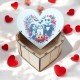 CAJA CORAZÓN PAREJA MUERTE