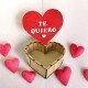 CAJA CORAZÓN ROJO TE QUIERO