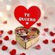 CAJA CORAZÓN ROJO TE QUIERO