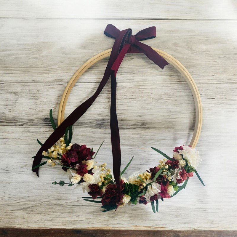 ARO FLORAL PORTA ALIANZAS