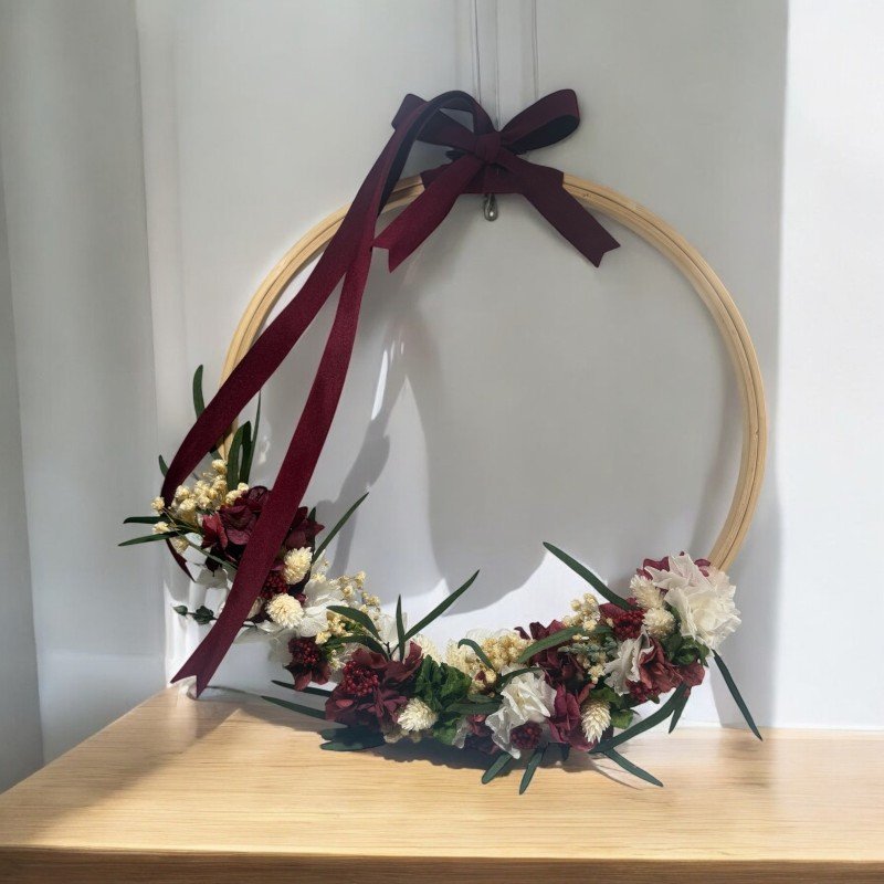ARO FLORAL PORTA ALIANZAS