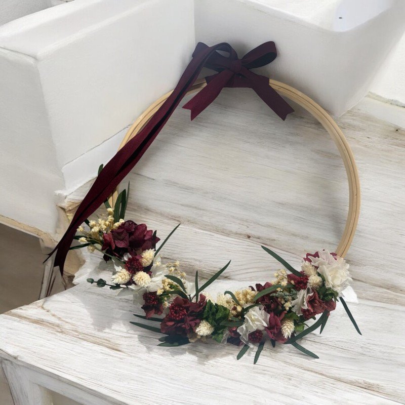 ARO FLORAL PORTA ALIANZAS