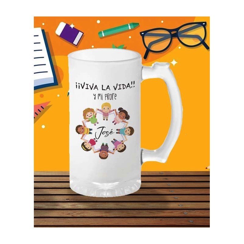 JARRA VIVA LA VIDA Y MI PROFE
