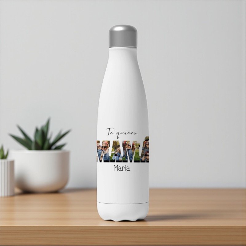 BOTELLA MAMÁ CON FOTO