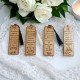 MARCAPÁGINAS DE MADERA PERSONALIZADOS