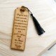 MARCAPÁGINAS DE MADERA PERSONALIZADOS