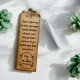 MARCAPÁGINAS DE MADERA PERSONALIZADOS