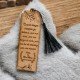 MARCAPÁGINAS DE MADERA PERSONALIZADOS